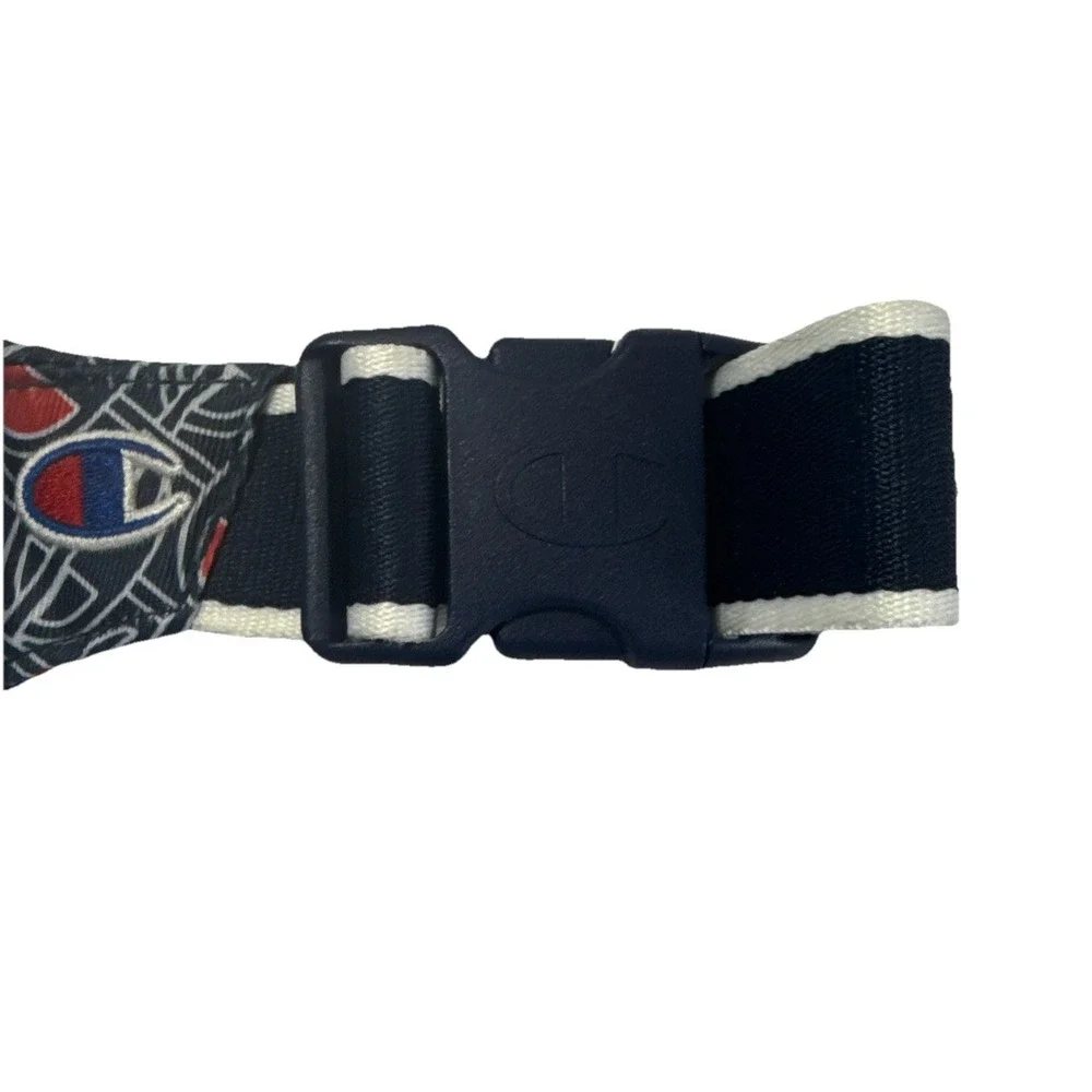 Champion Fanny Pack Waist Bag Zippered Storage Crossbody Red White Blue‎